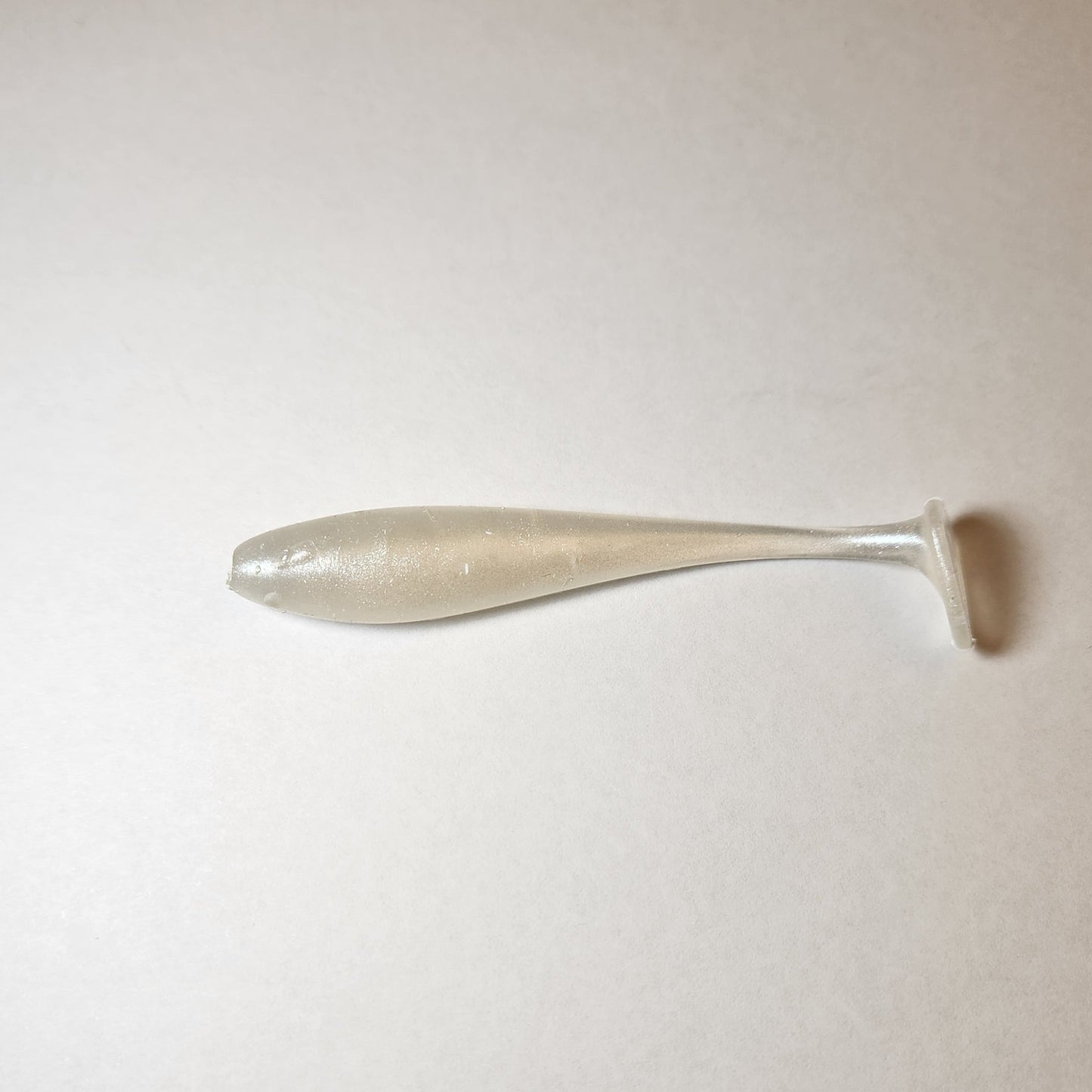 3 Inch White Super Glow Swim Bait