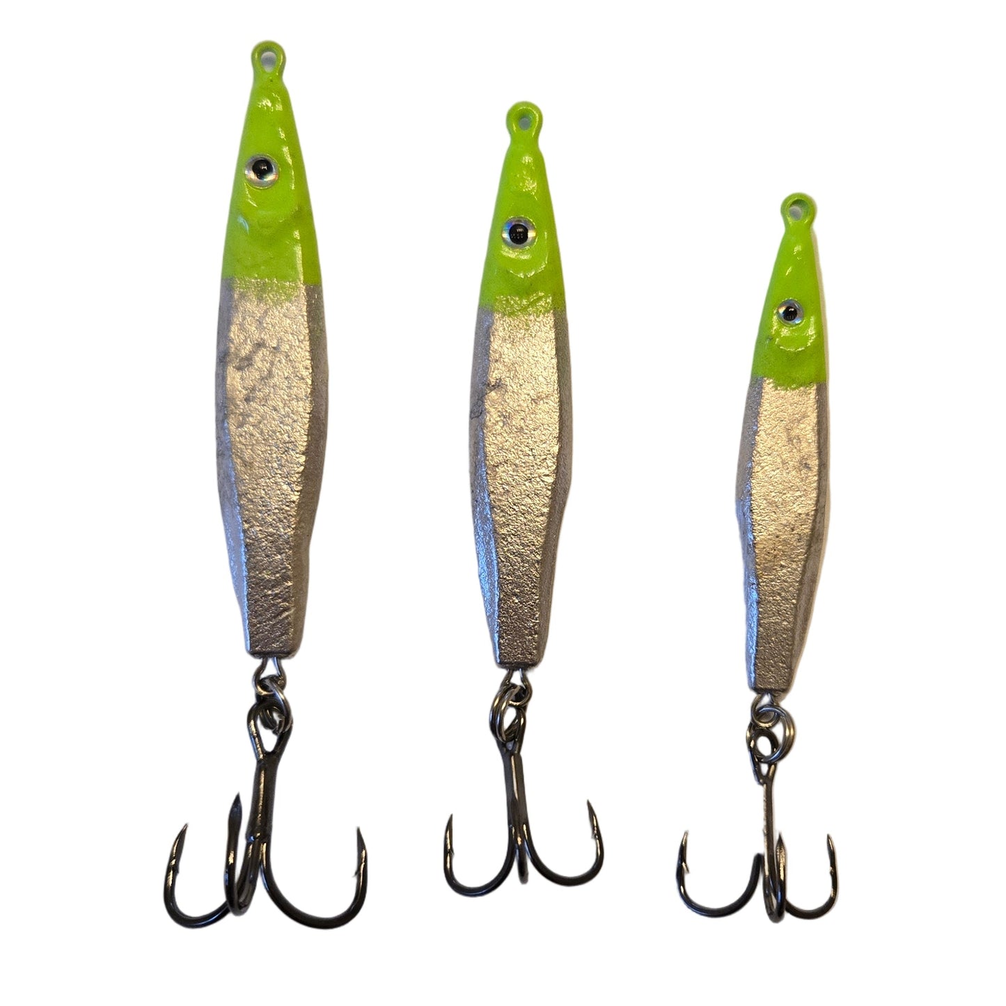 Flutter Jigging Spoons - Lead Free - 3 Sizes