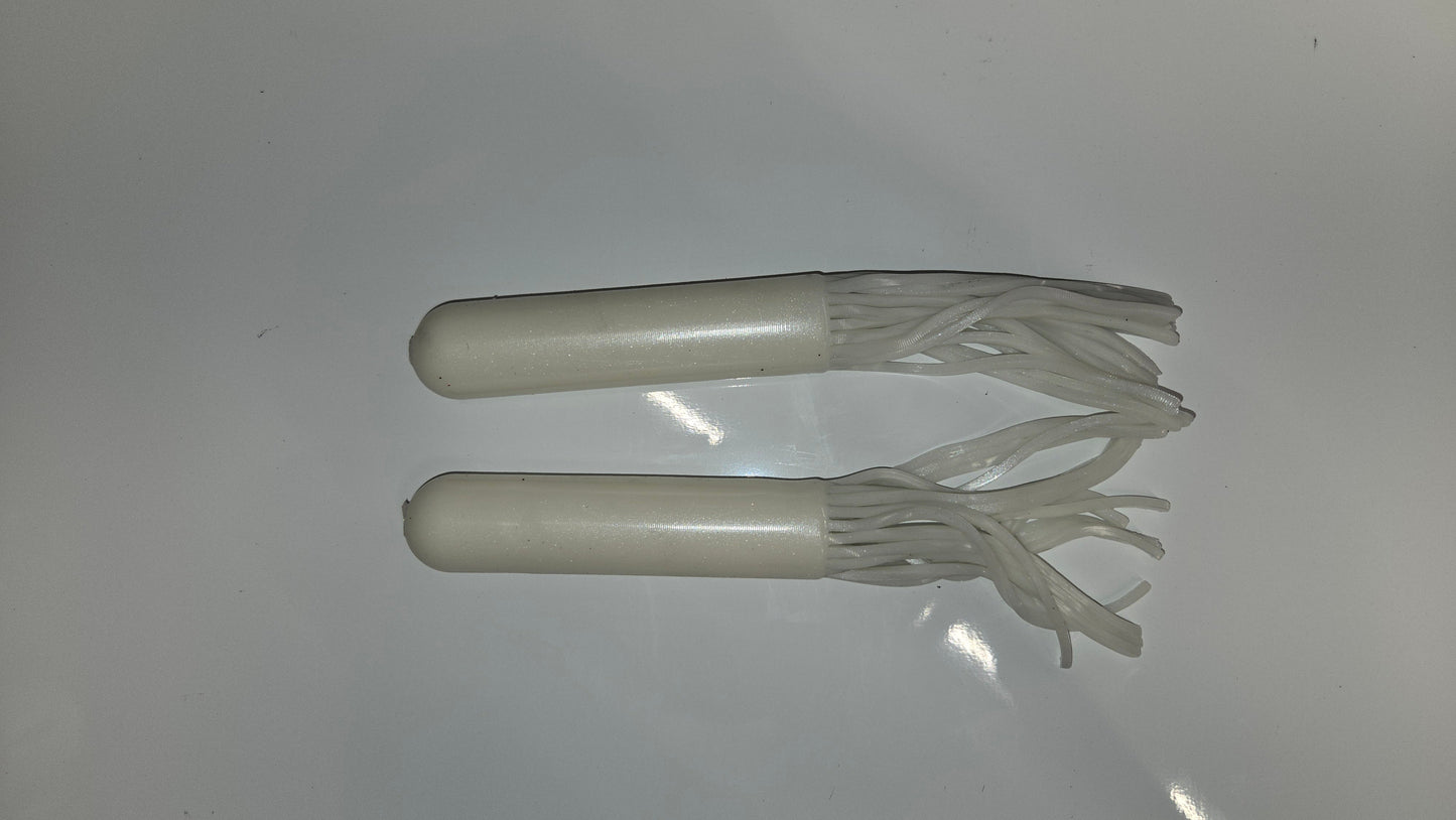 (Preorder) 8 Inch White Pearl Super Glow Tube Big Bertha