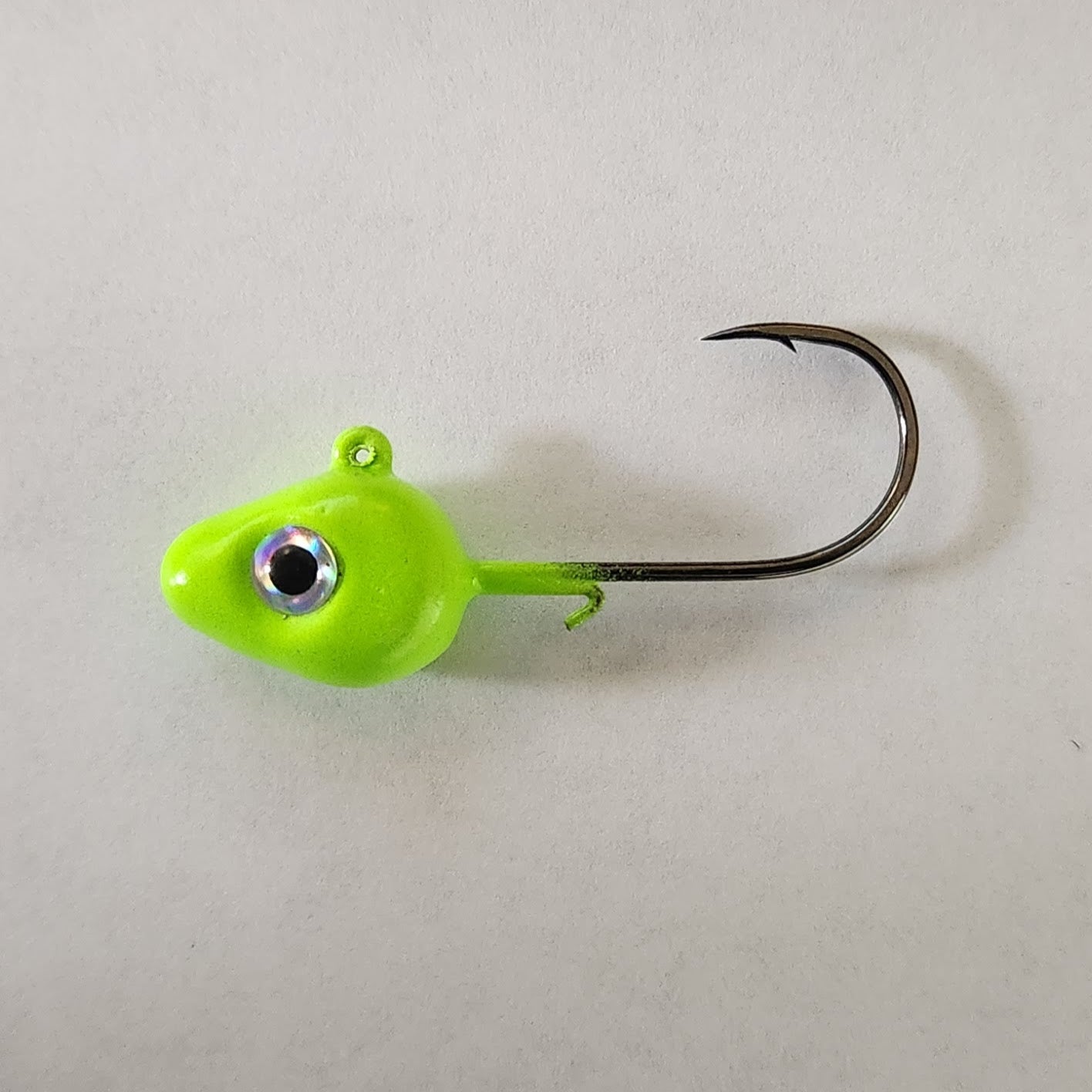 VMC Boxer Jig 1/4 Oz – Metallic Chartreuse, Weedless Jig Head For Bass Fishing