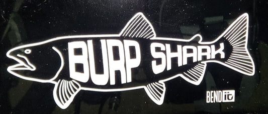 BURP SHARK  Transfer Sticker