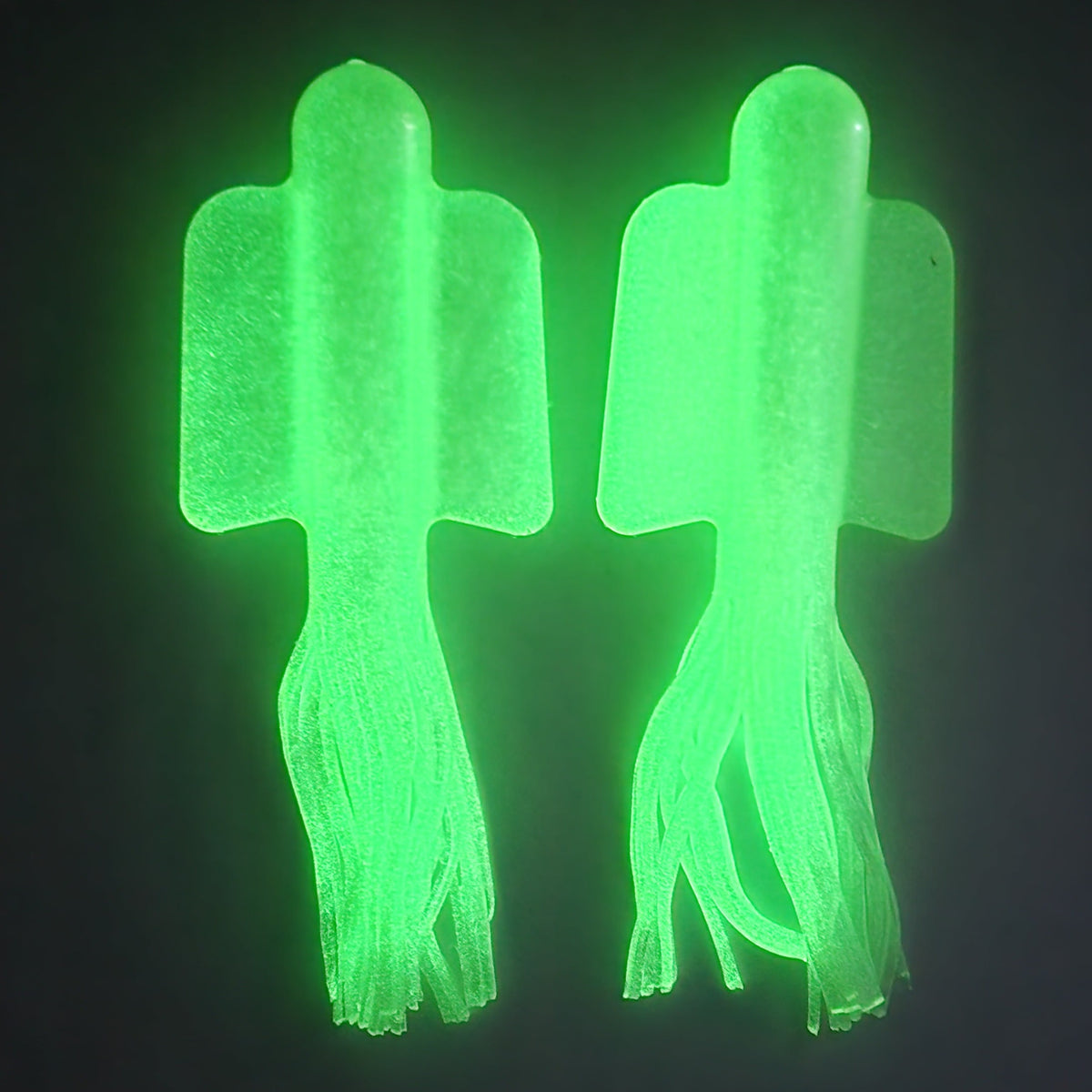 6 strike lite glow stick fishing lures Inch GLIDE Tube Pearl White Super – Bend It Cloudy Days Fishing 83/133/193/239/409pcs Fishing Lure Color:Black- bkk hooks