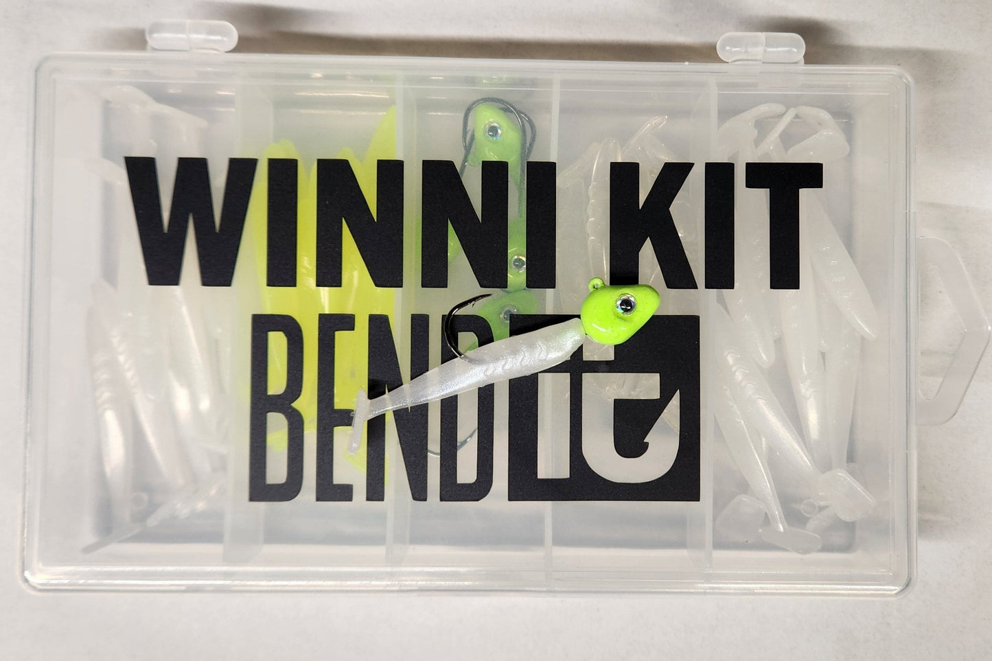 (New Design) WINNI KIT (Smelt Sized Baits) Larger Hooks