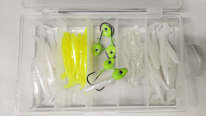 (New Design) WINNI KIT (Smelt Sized Baits) Larger Hooks